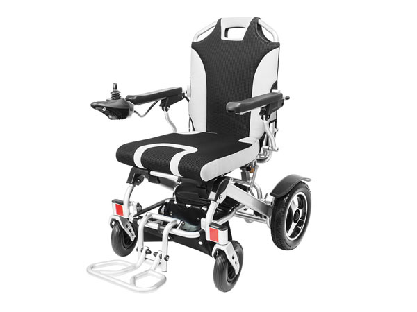 yattll portable power wheelchair with brushed motor camel hope ye246