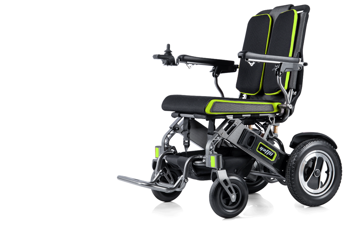 Yattll YE200旅行ポータブル電力車椅子gifディスプレイ