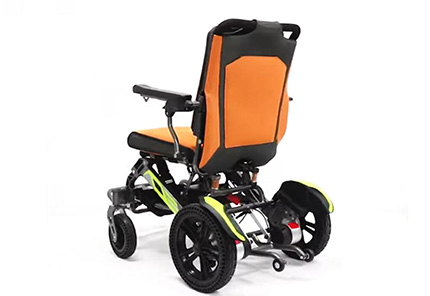 Yattll YE100強化軽量折りたたみ電動車椅子